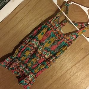 Adorable multi-colored tank